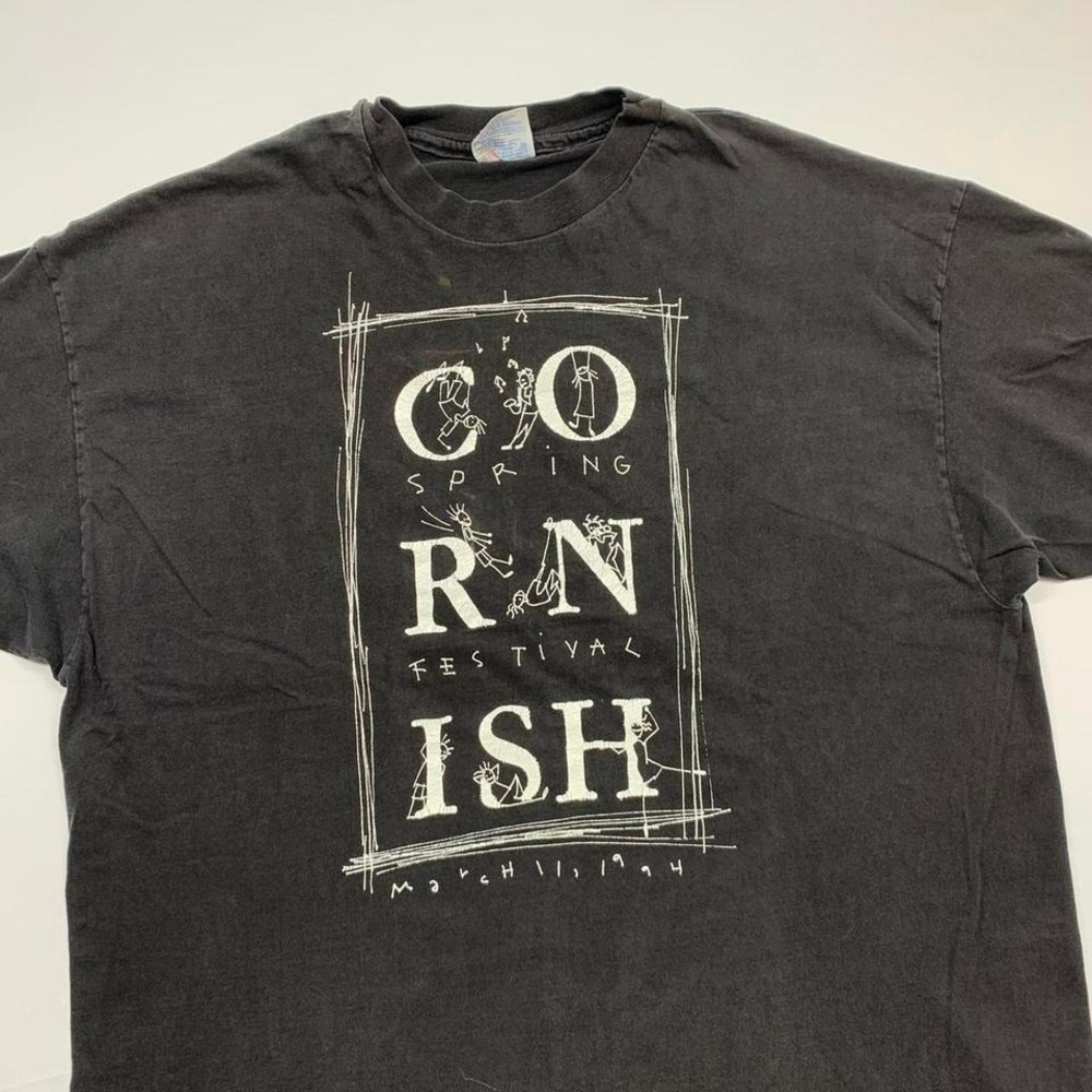 Vintage‎ 1994 Cornish Spring Festival T-shirt Size XL